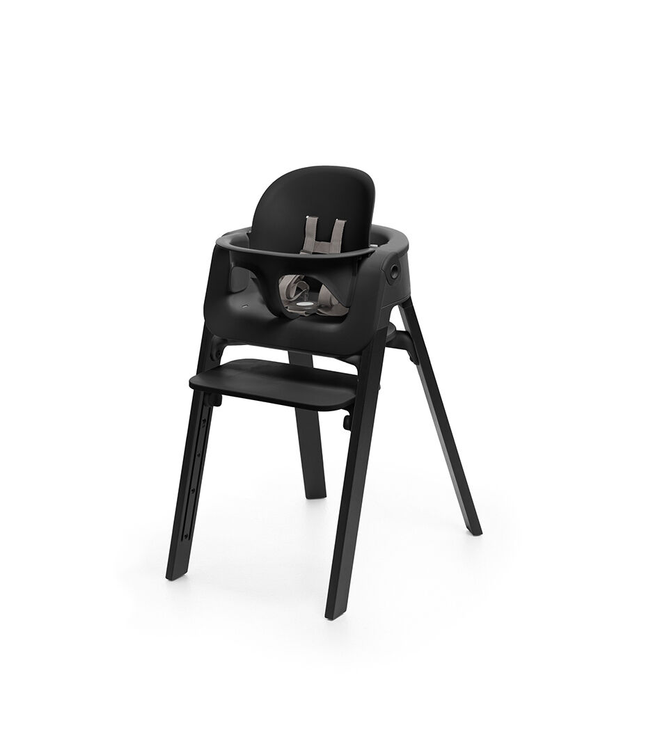 Stokke® Steps™ Oak Black with Baby Set Black. galery image 2